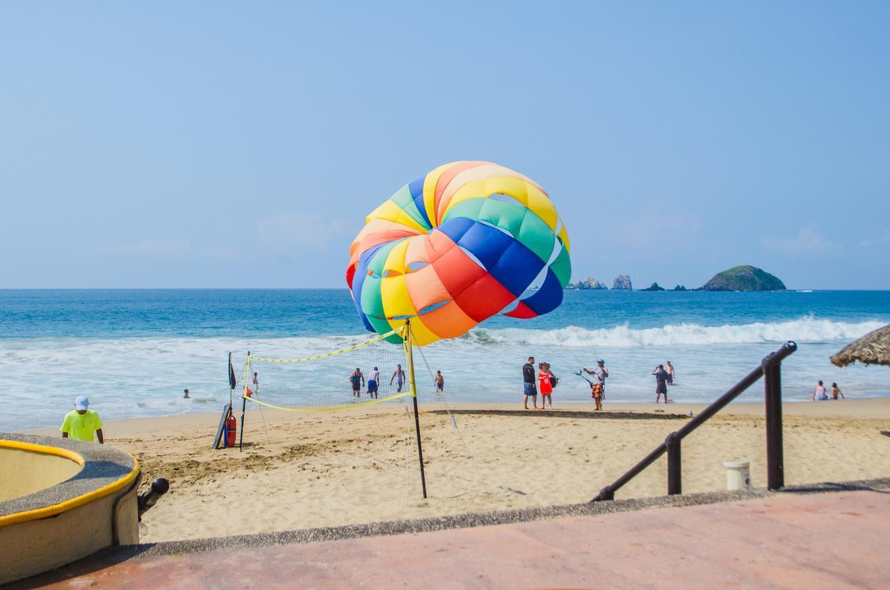 Enna Inn Ixtapa Departamento 01 Recamara Vista Mar Buitenkant foto